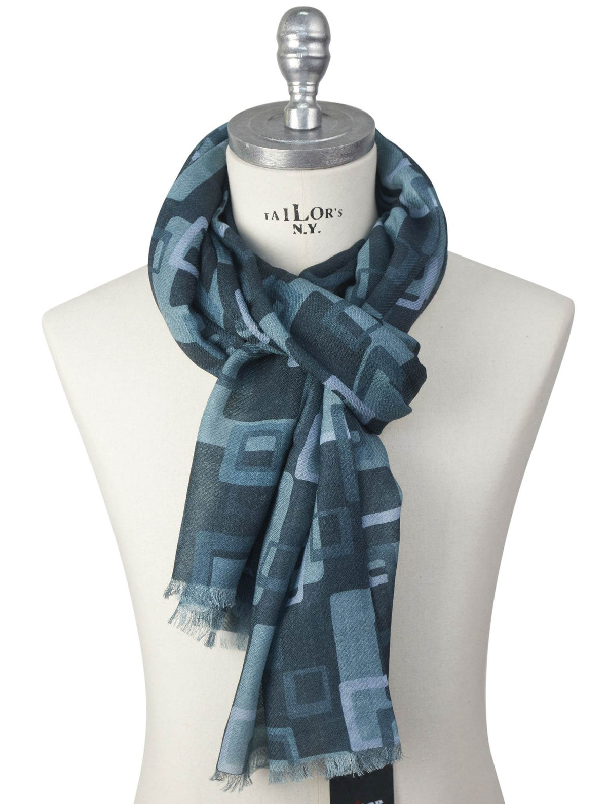 Kiton Kiton Multicolor Wool Cashmere Scarf Multicolor 000