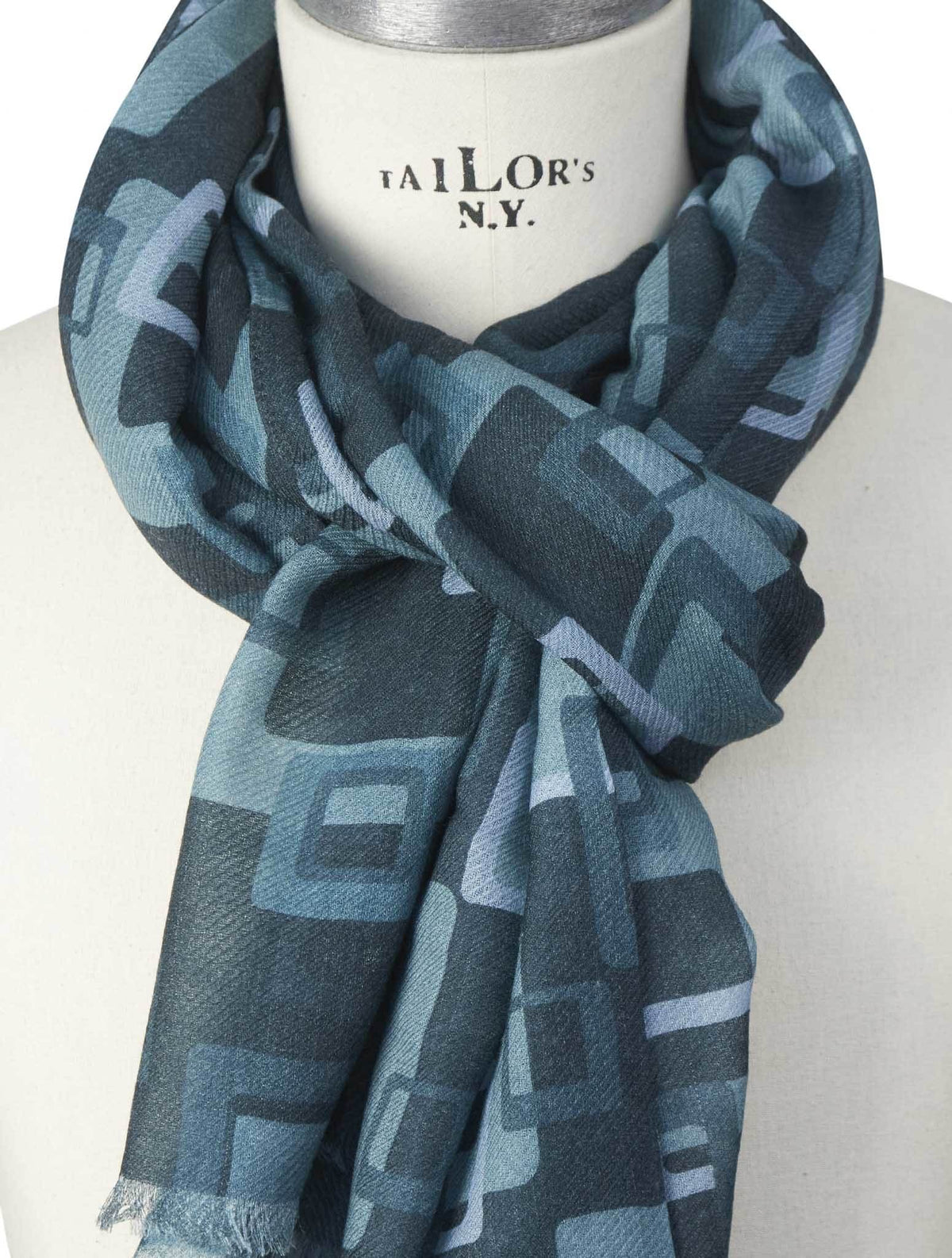 Kiton Kiton Multicolor Wool Cashmere Scarf Multicolor 001