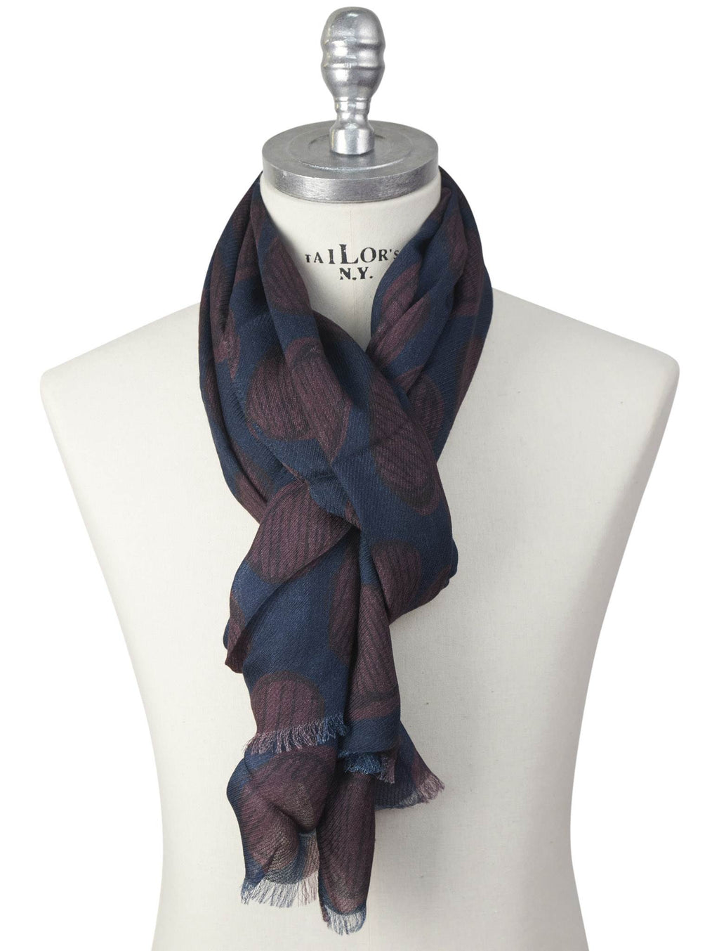 Kiton Kiton Multicolor Wool Cashmere Scarf Multicolor 000