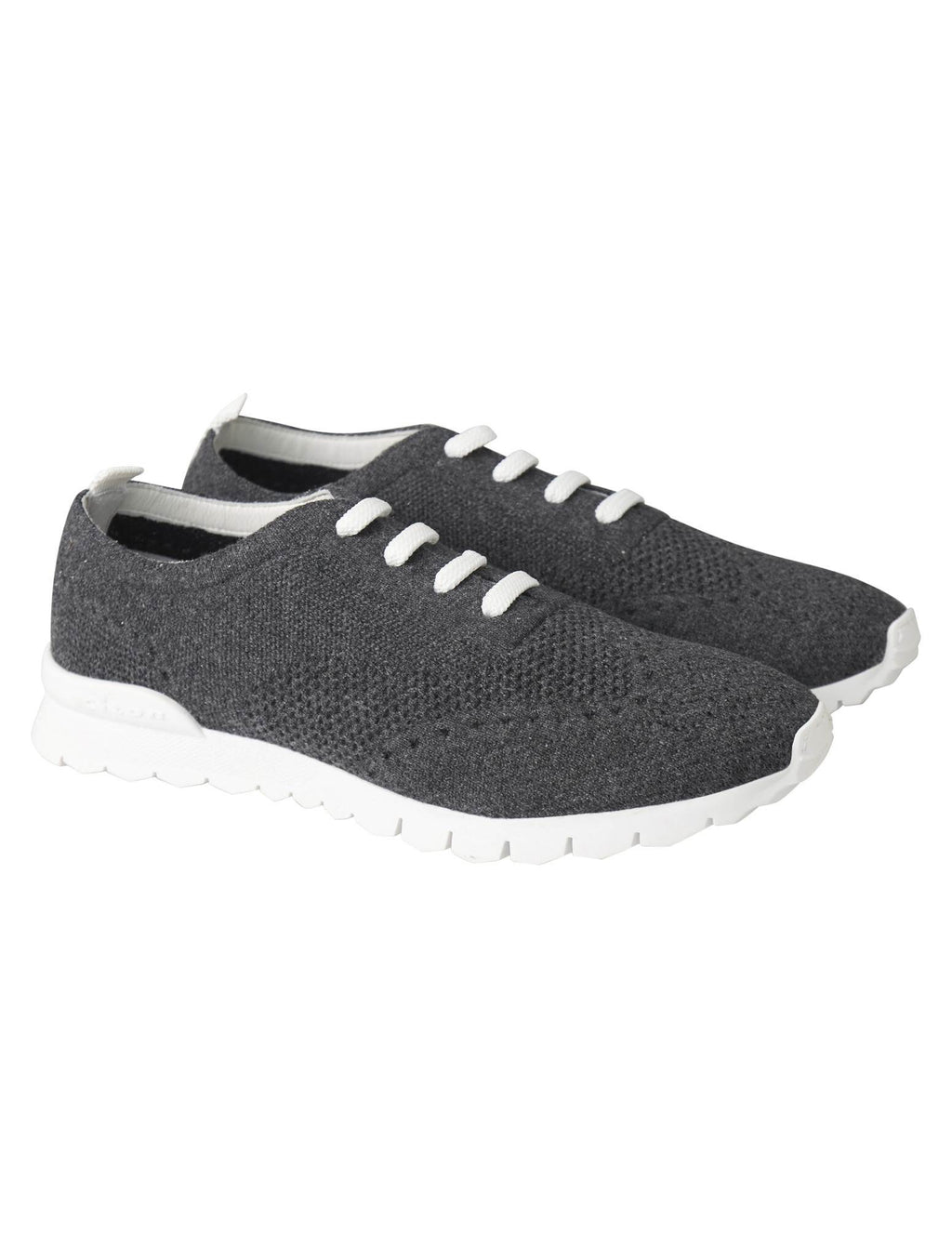 Kiton Kiton Gray Cashmere Sneaker Gray 000