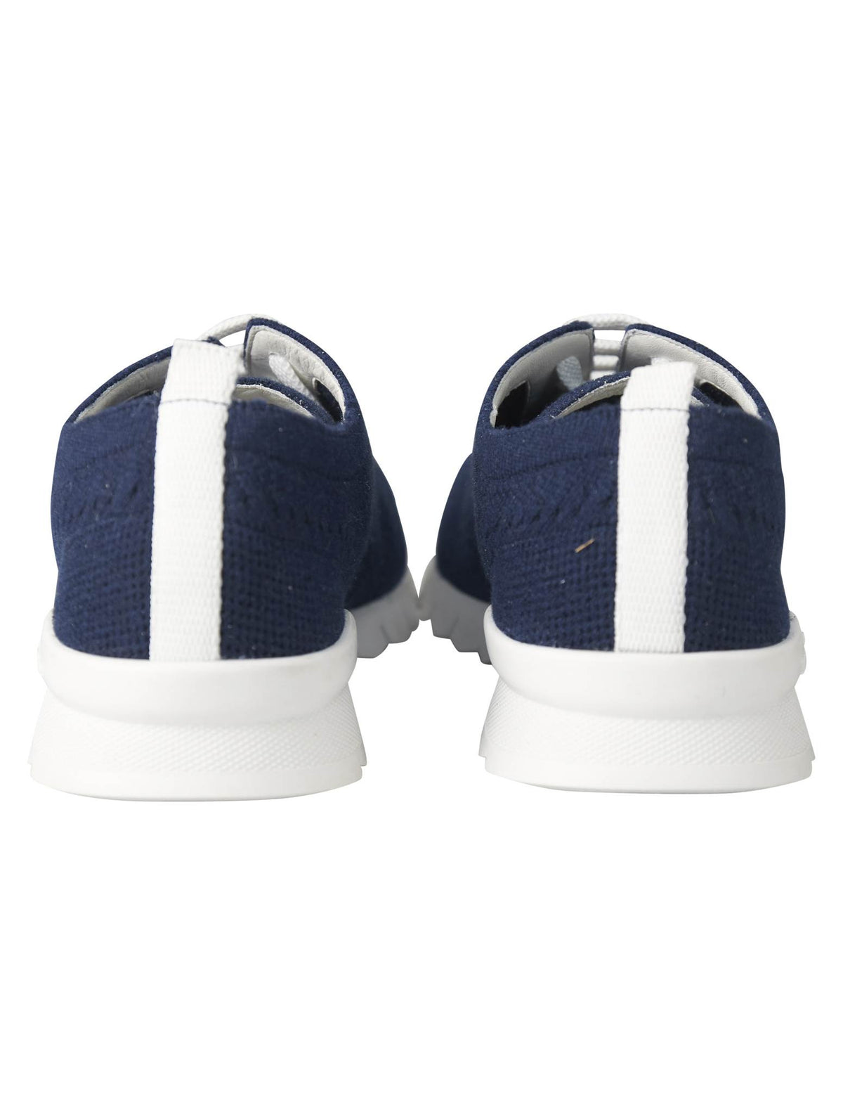 Kiton Blue Cashmere Sneaker
