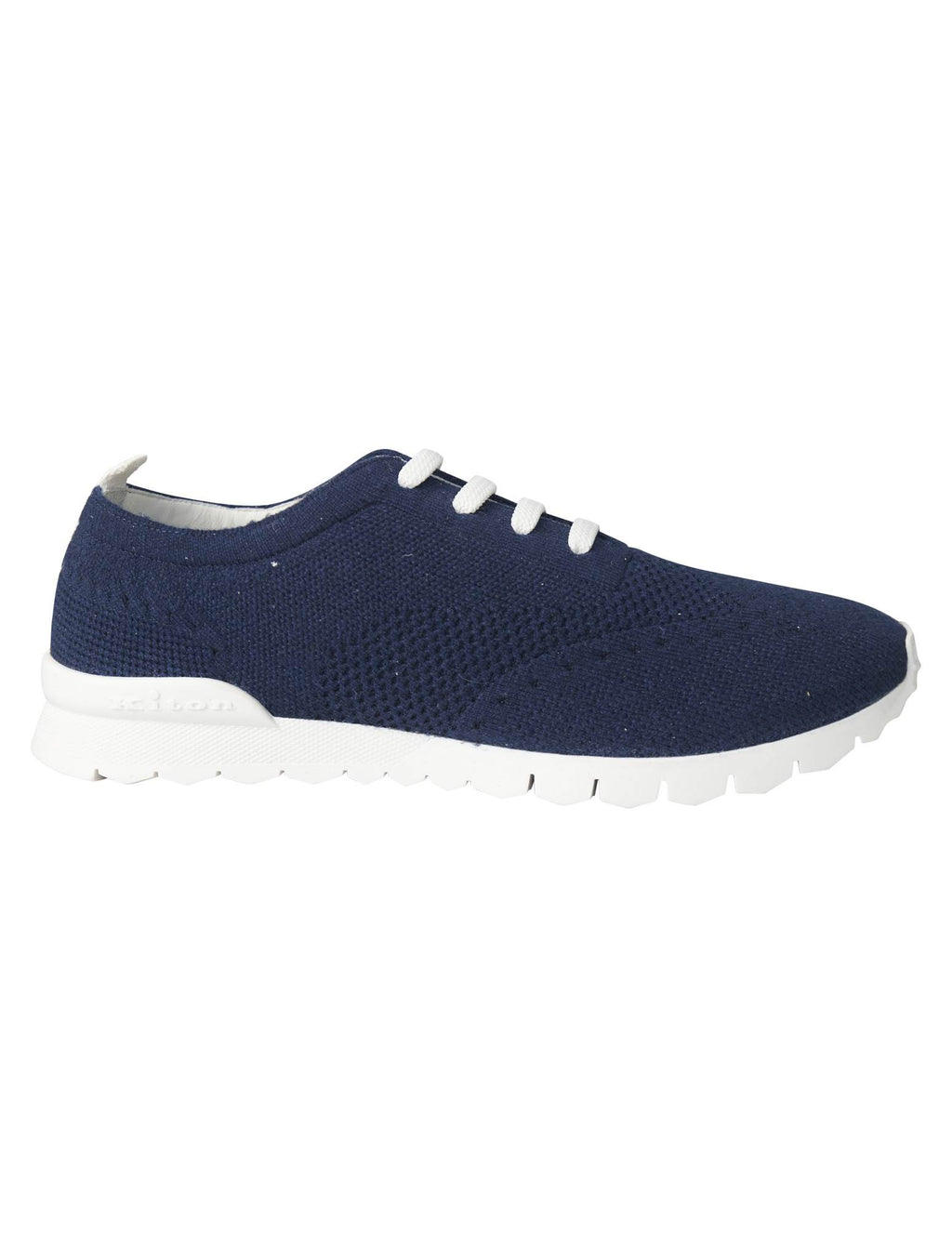 Kiton Blue Cashmere Sneaker