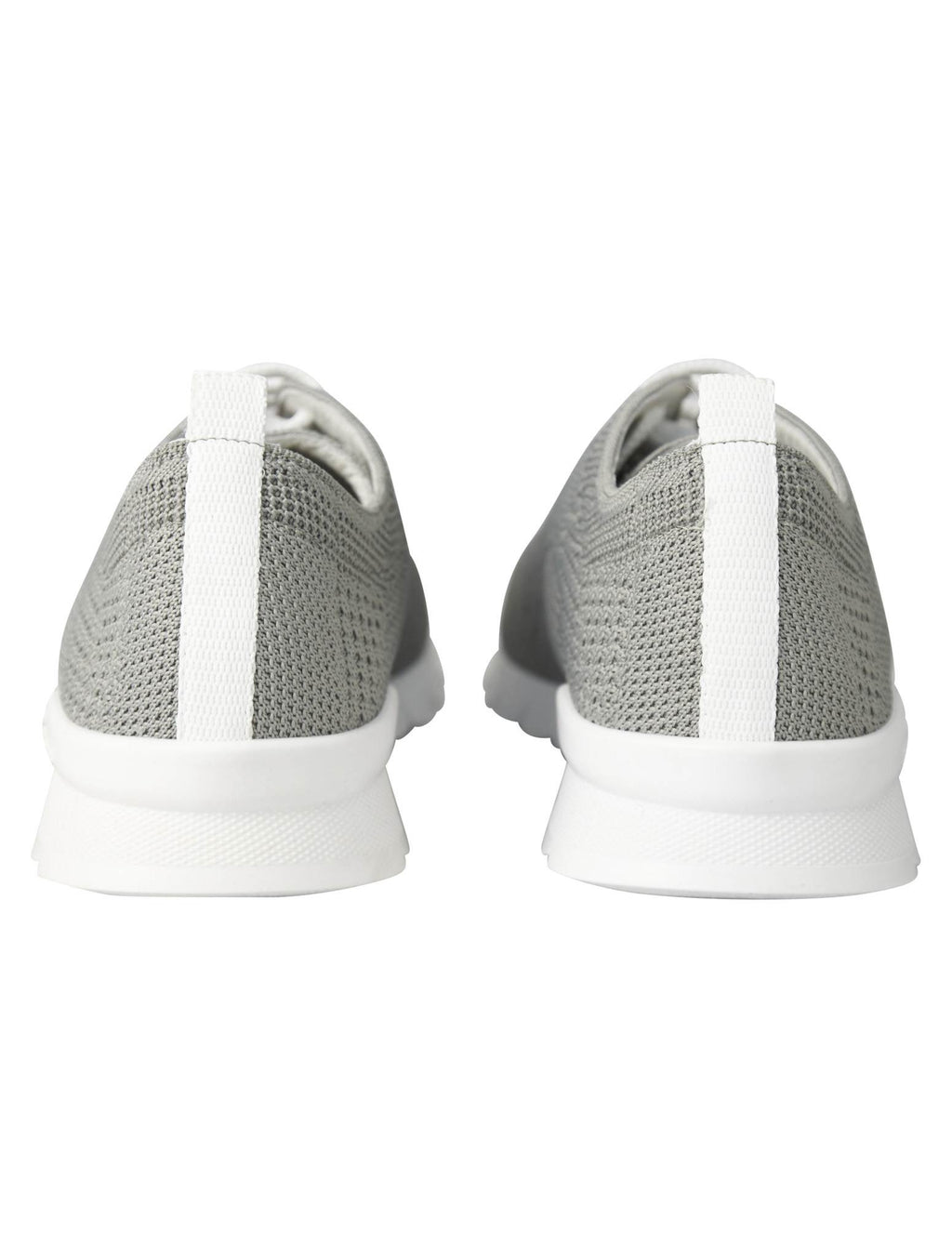 Kiton Gray Cotton Ea Sneaker Fits