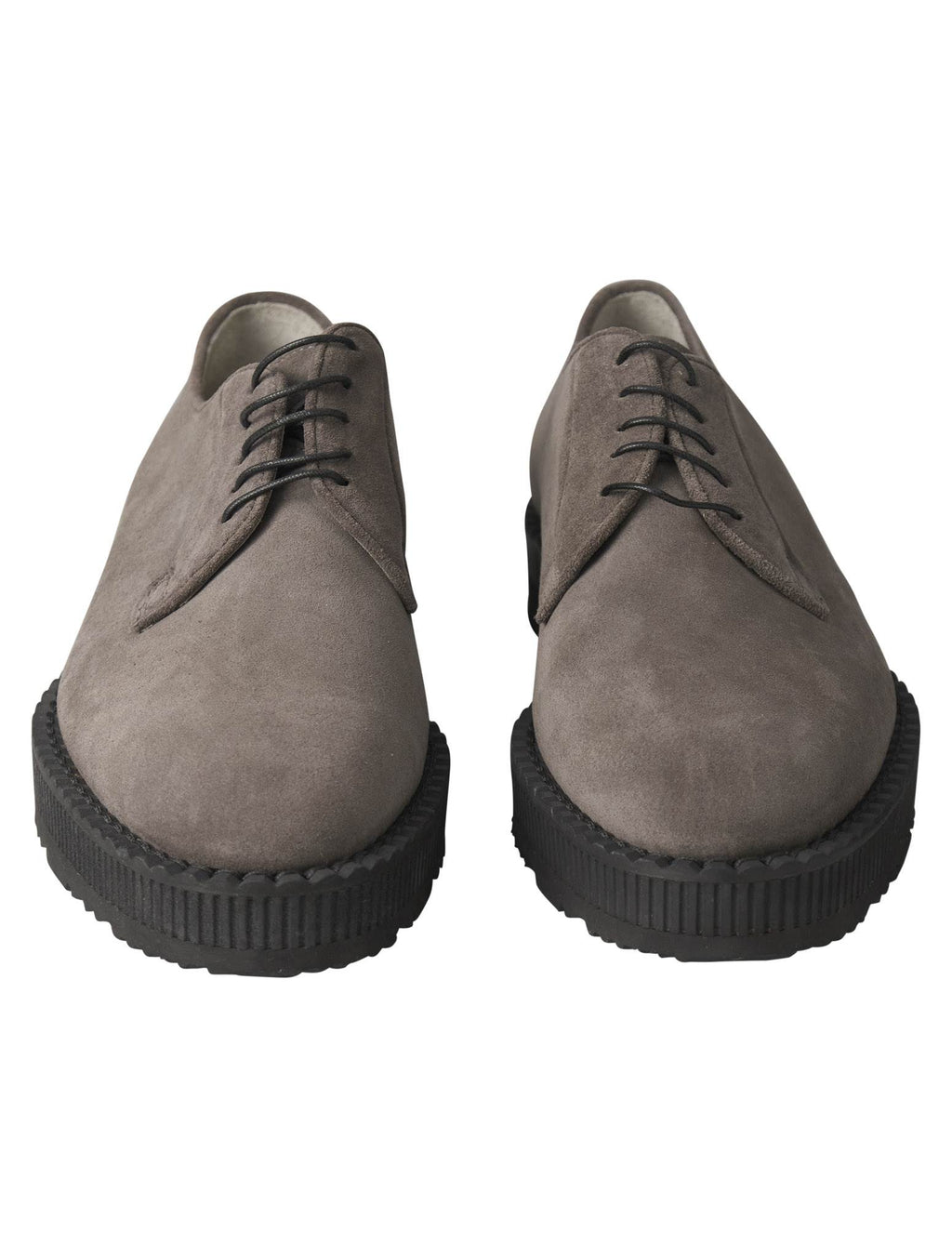 Kiton Kiton Gray Leather Suede Sneaker Gray 001