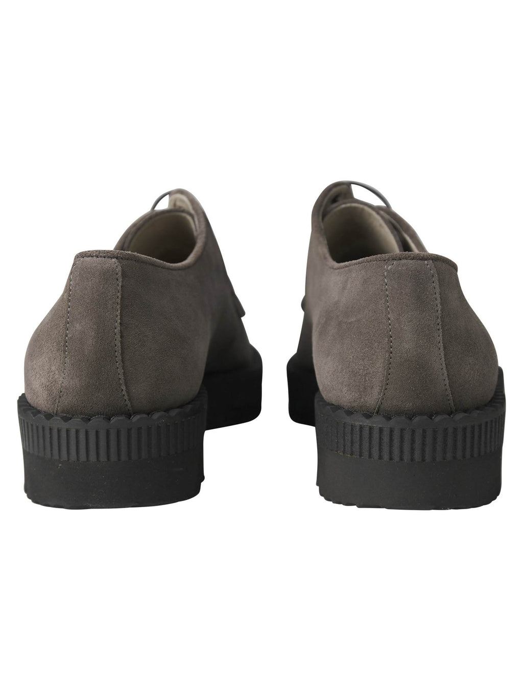 Kiton Gray Leather Suede Sneaker