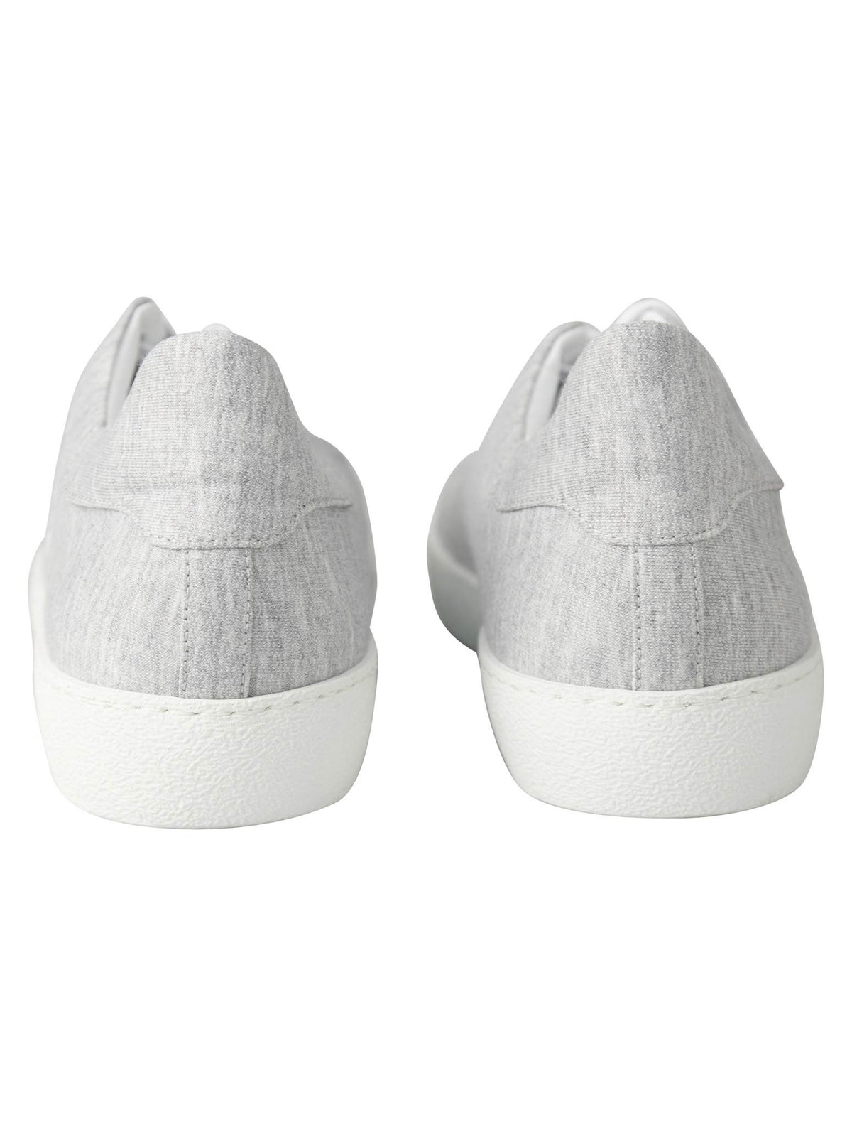 KNT Kiton Gray Cotton Pl Sneaker
