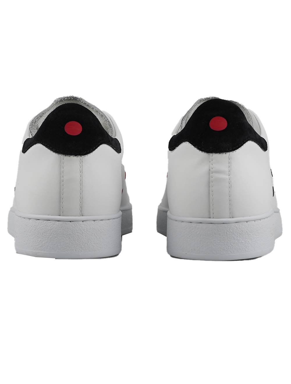 Kiton White Leather Sneakers