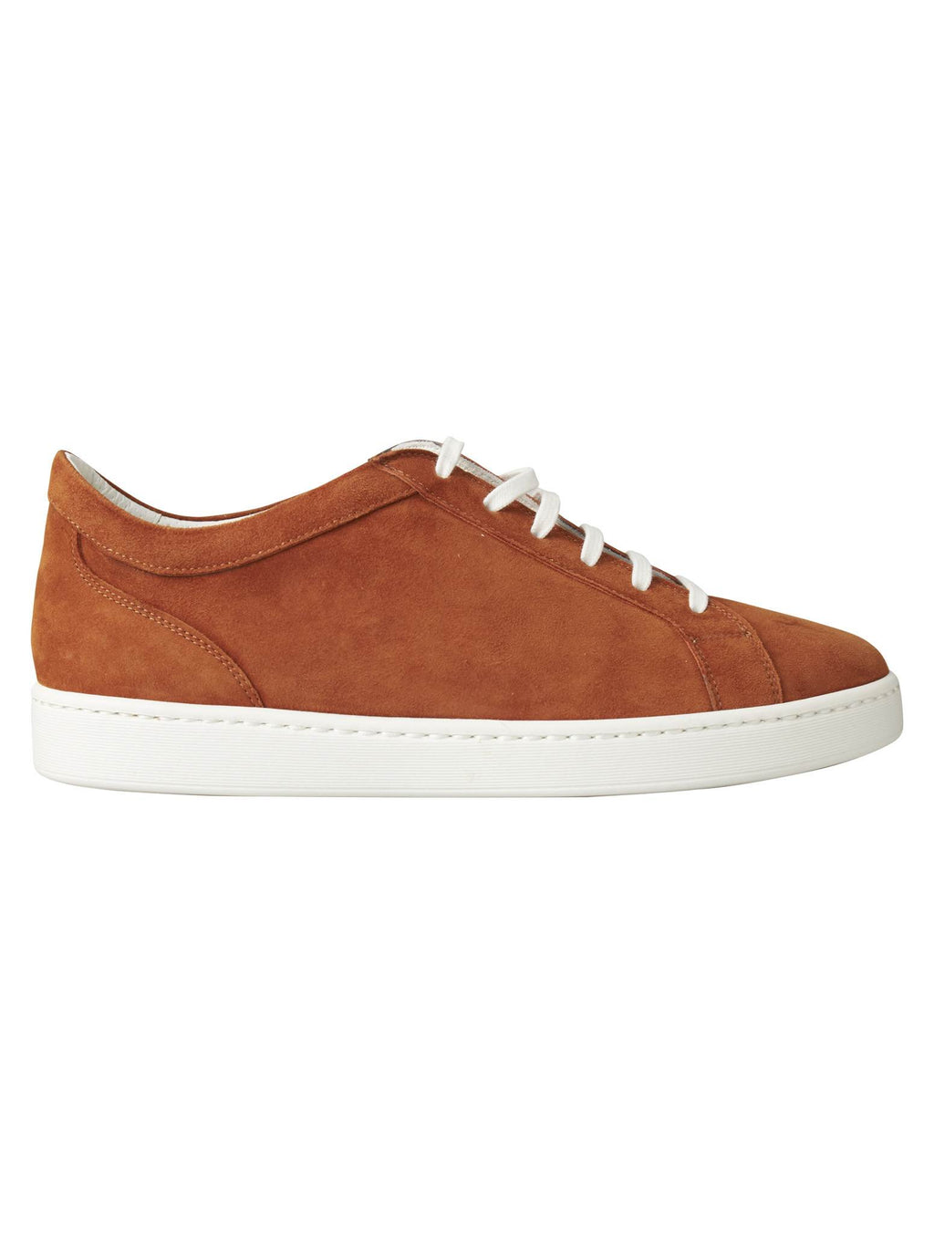 Kiton Blue Leather Suede Sneaker