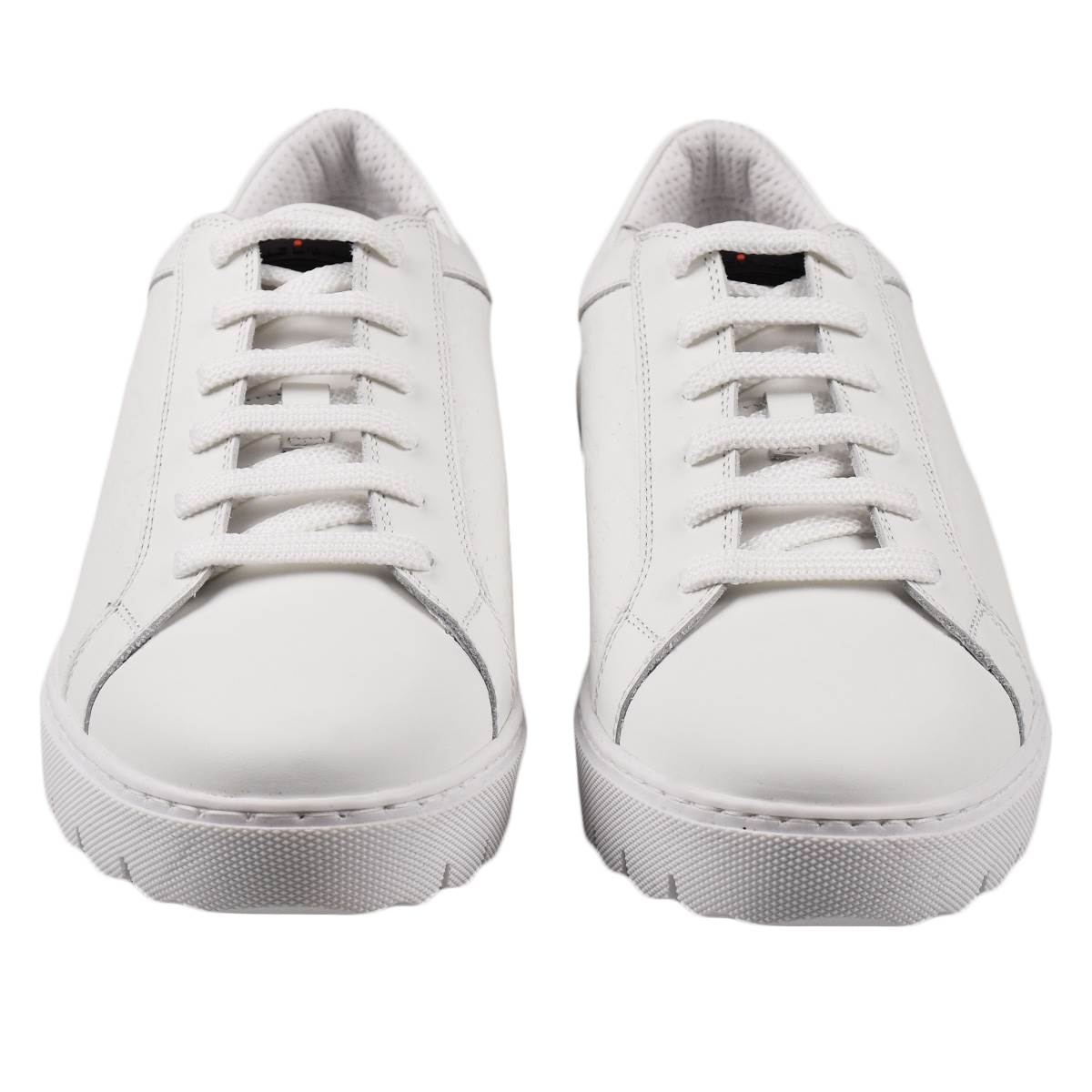 Kiton Kiton White Leather Sneakers White 001