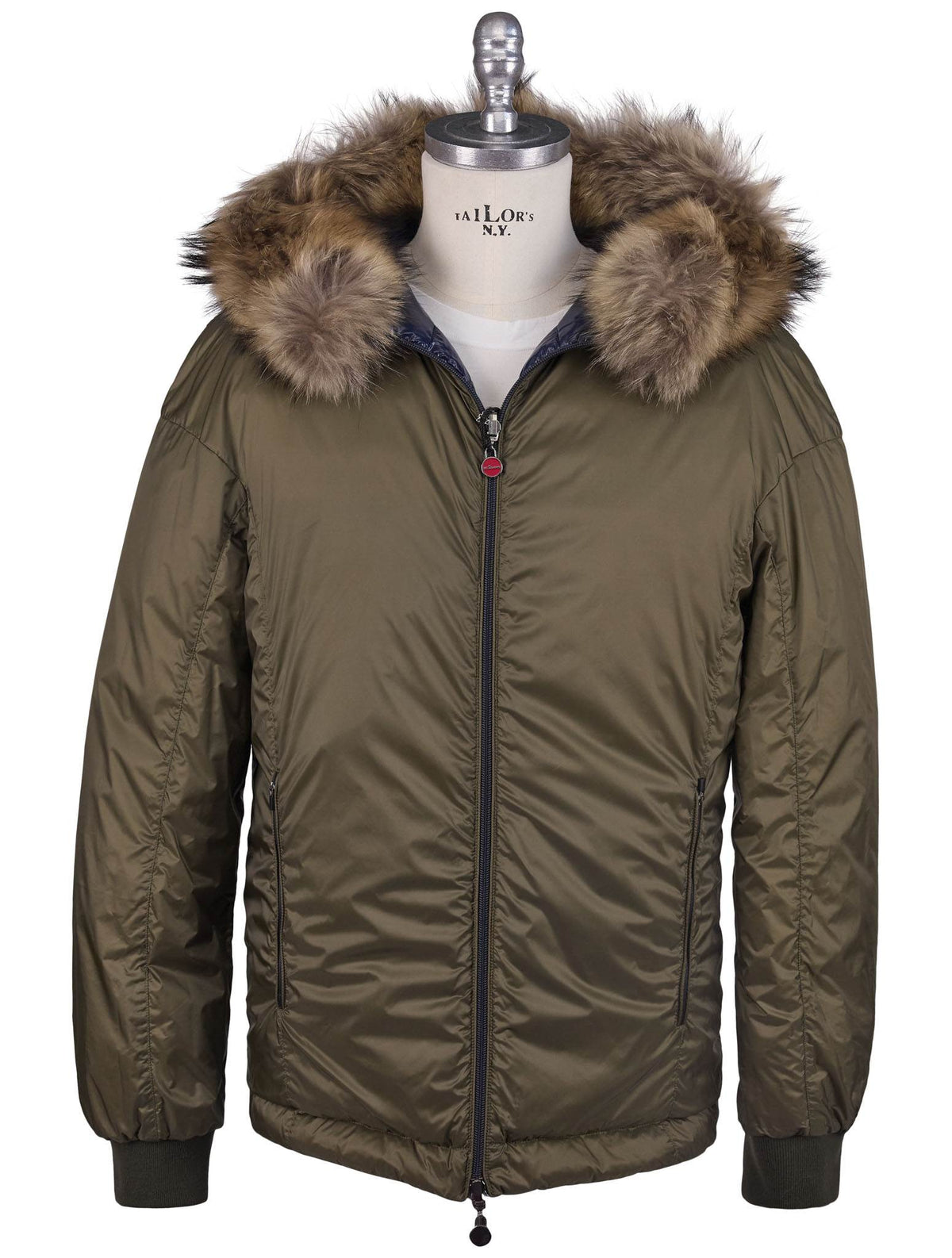 Kiton Pa Pu With Fur Reverse Coat