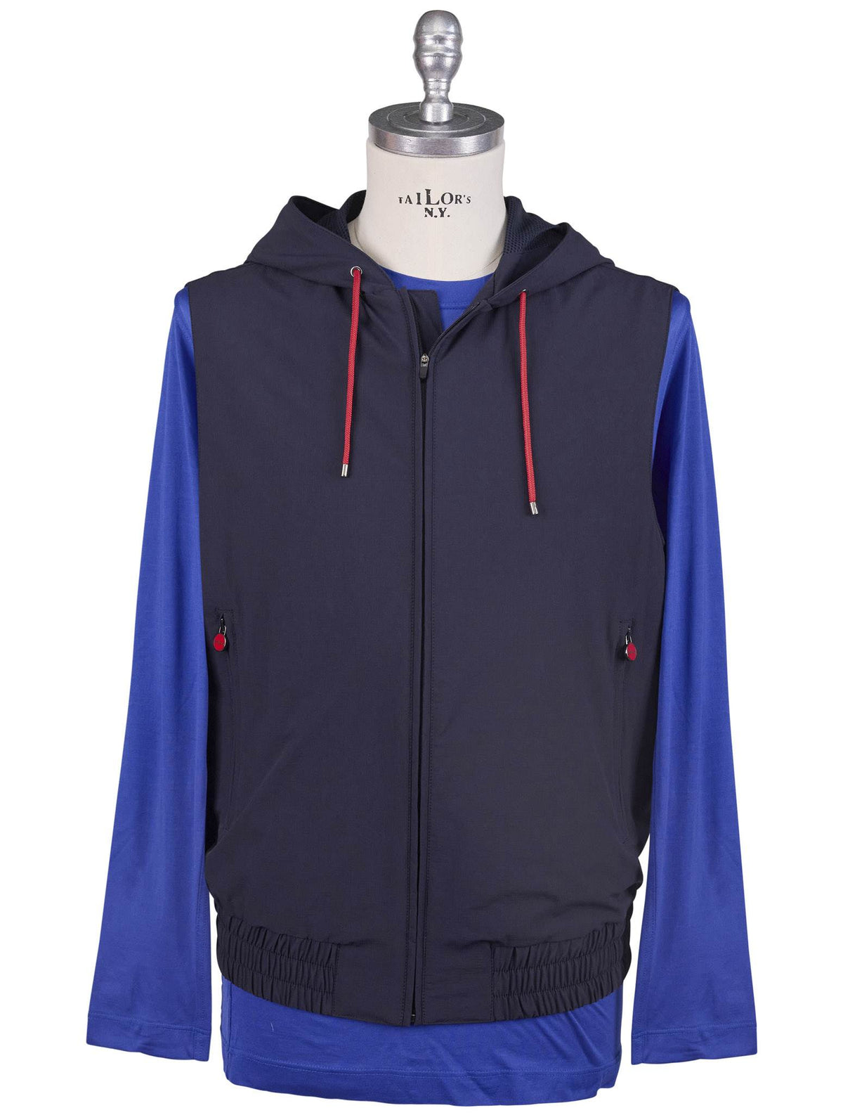 Kiton Blue Pa Ea Vest