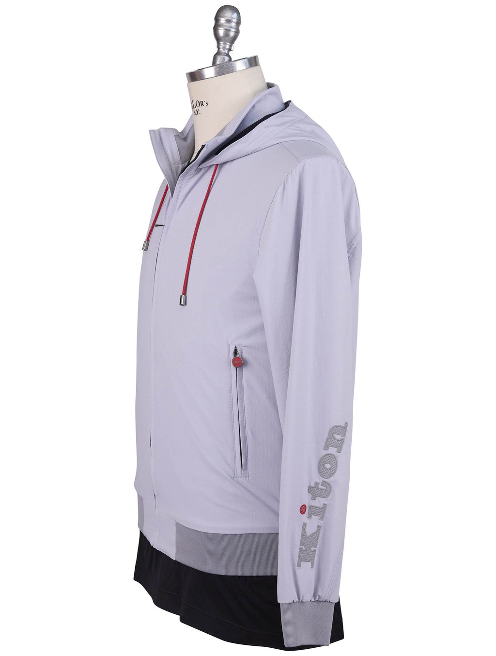 Kiton Gray Pa Ea Coat