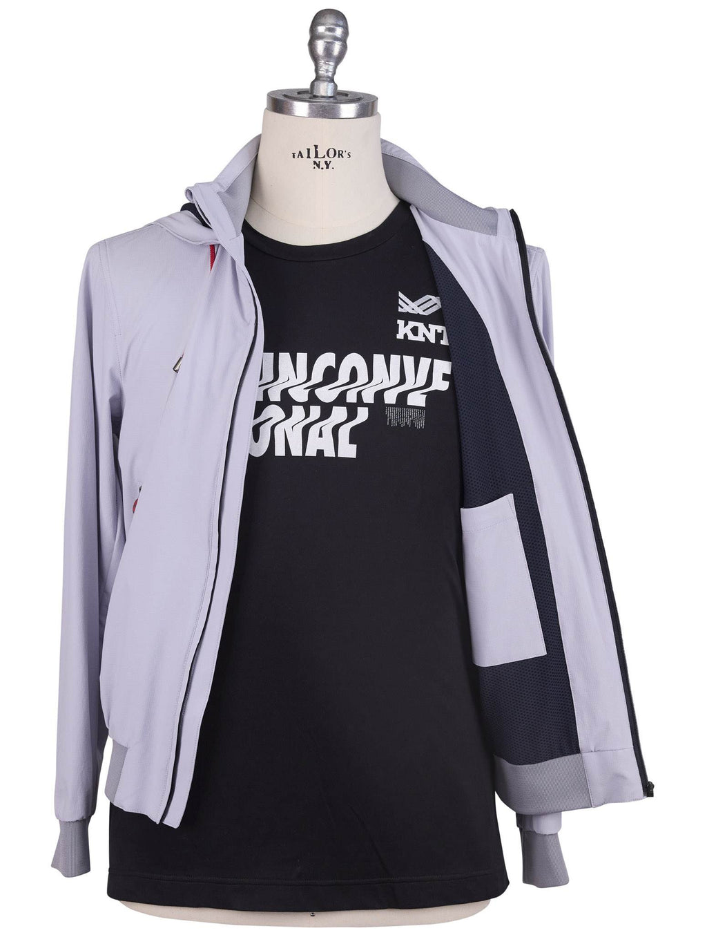 Kiton Gray Pa Ea Coat