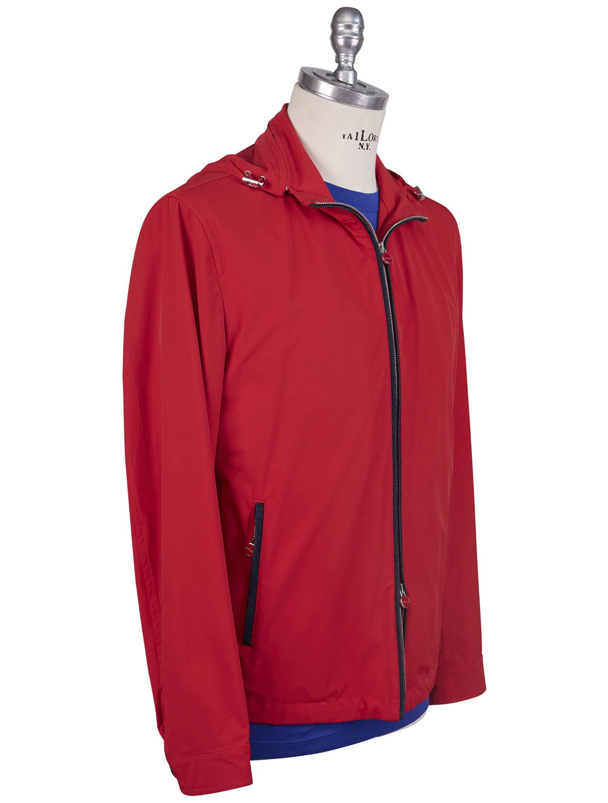Kiton Kiton Red Pa Ea Coat Red 001