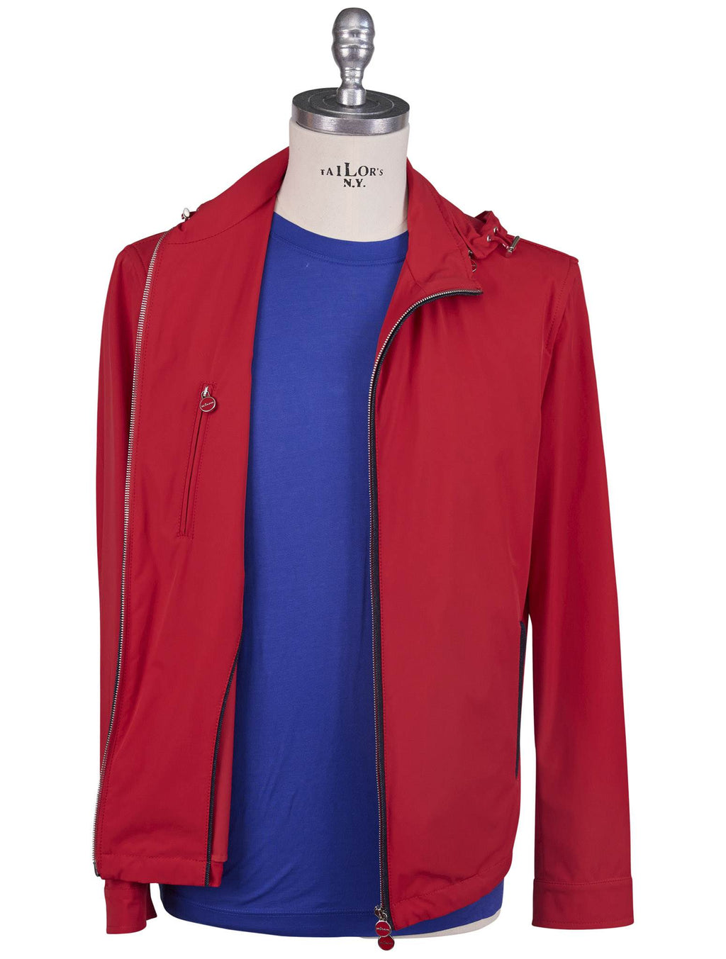 Kiton Red Pa Ea Coat