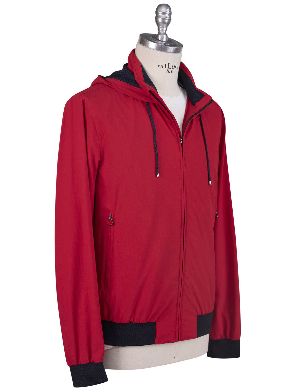 Kiton Kiton Red Pa Ea Coat Red 001