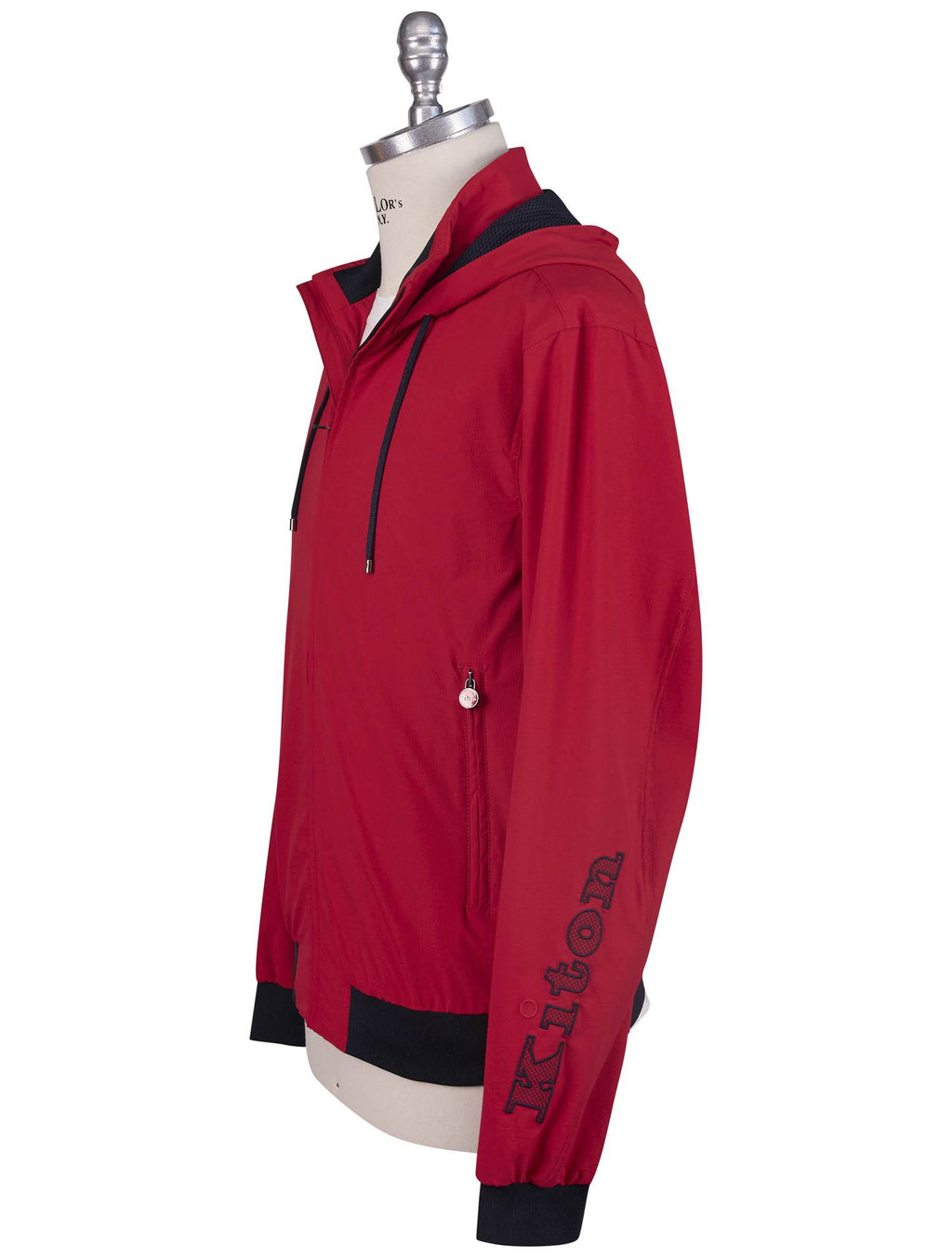 Kiton Red Pa Ea Coat