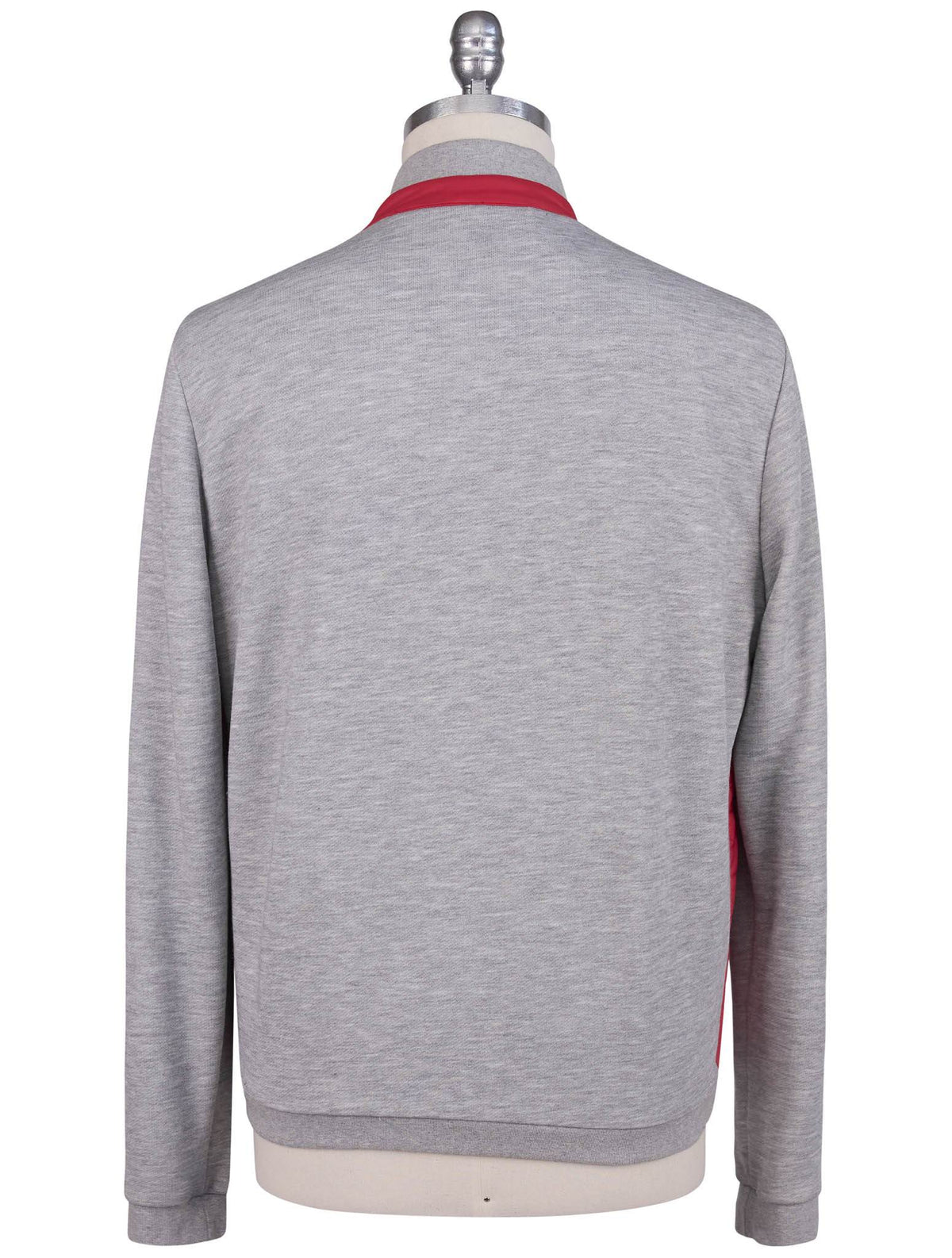 Kiton Red Gray Pa Coat