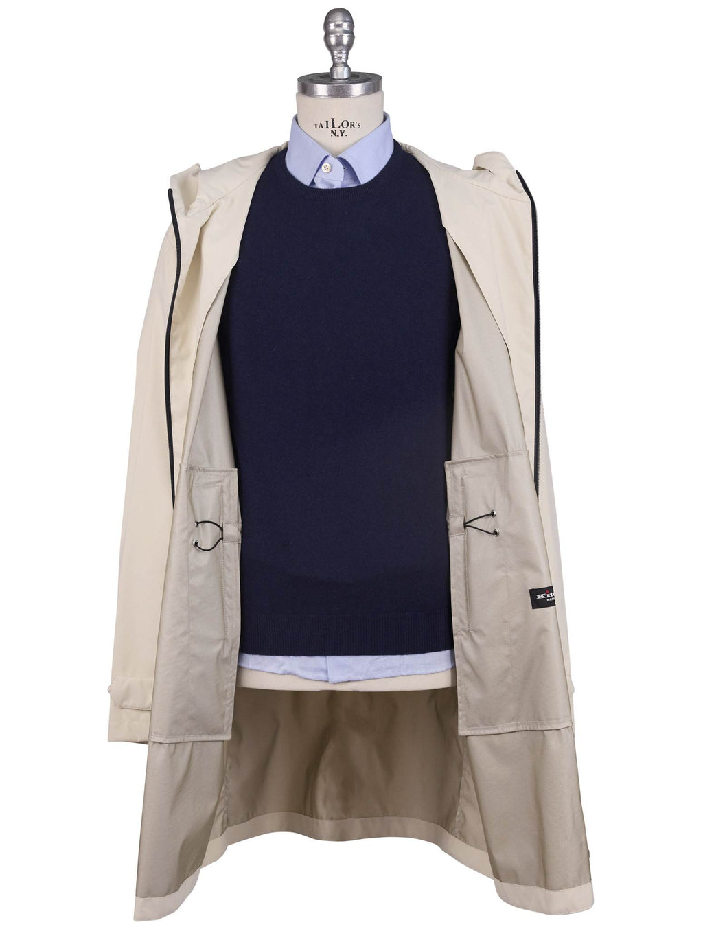 Kiton Whitw PA PL Overcoat