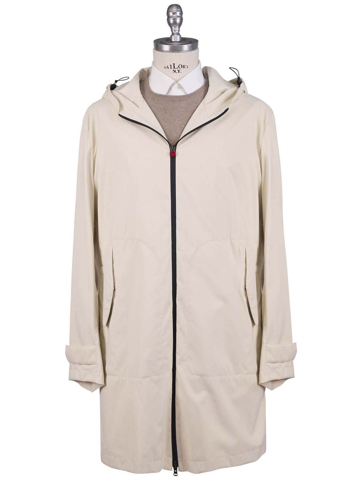 Kiton Kiton White PA PL Overcoat White 000