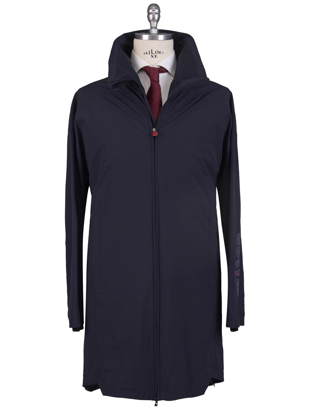 Kiton Kiton Blue PA EA Overcoat Blue 000