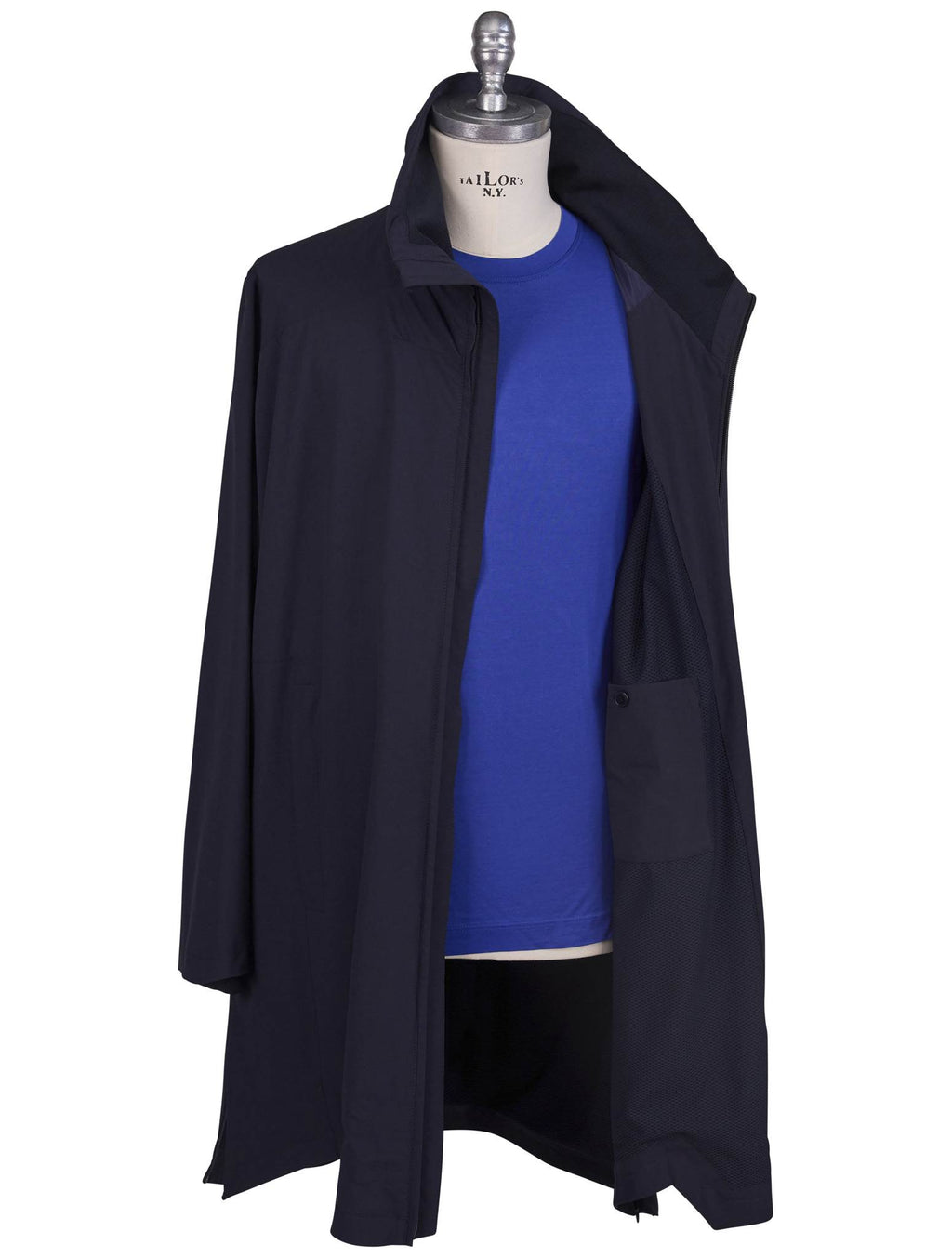 Kiton Kiton Blue Pa Ea coat Blue 001