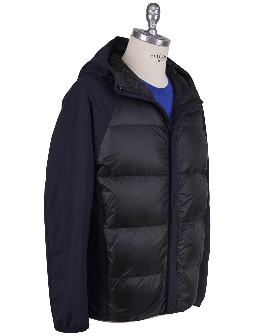 Kiton Kiton Blue Pa Ea Pu Coat Blue 001