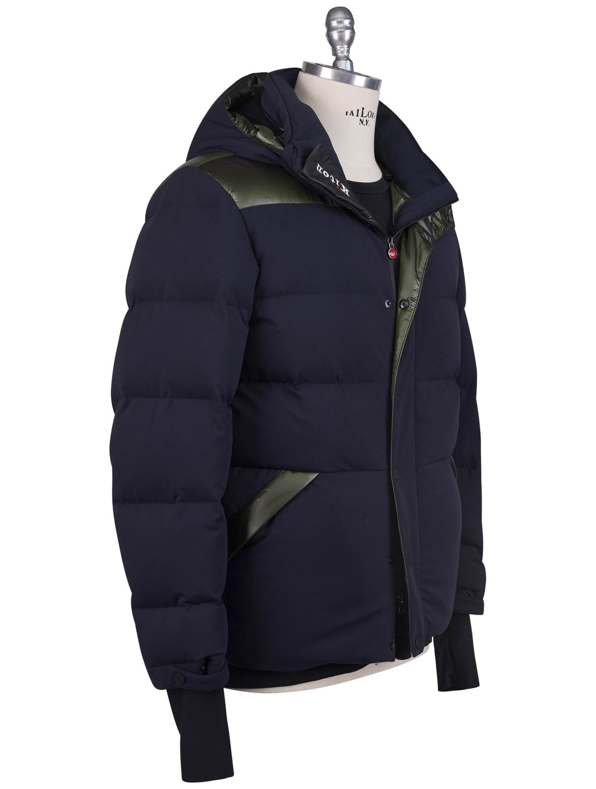 Kiton Kiton Blue Pa Ea Pu Coat Blue 001