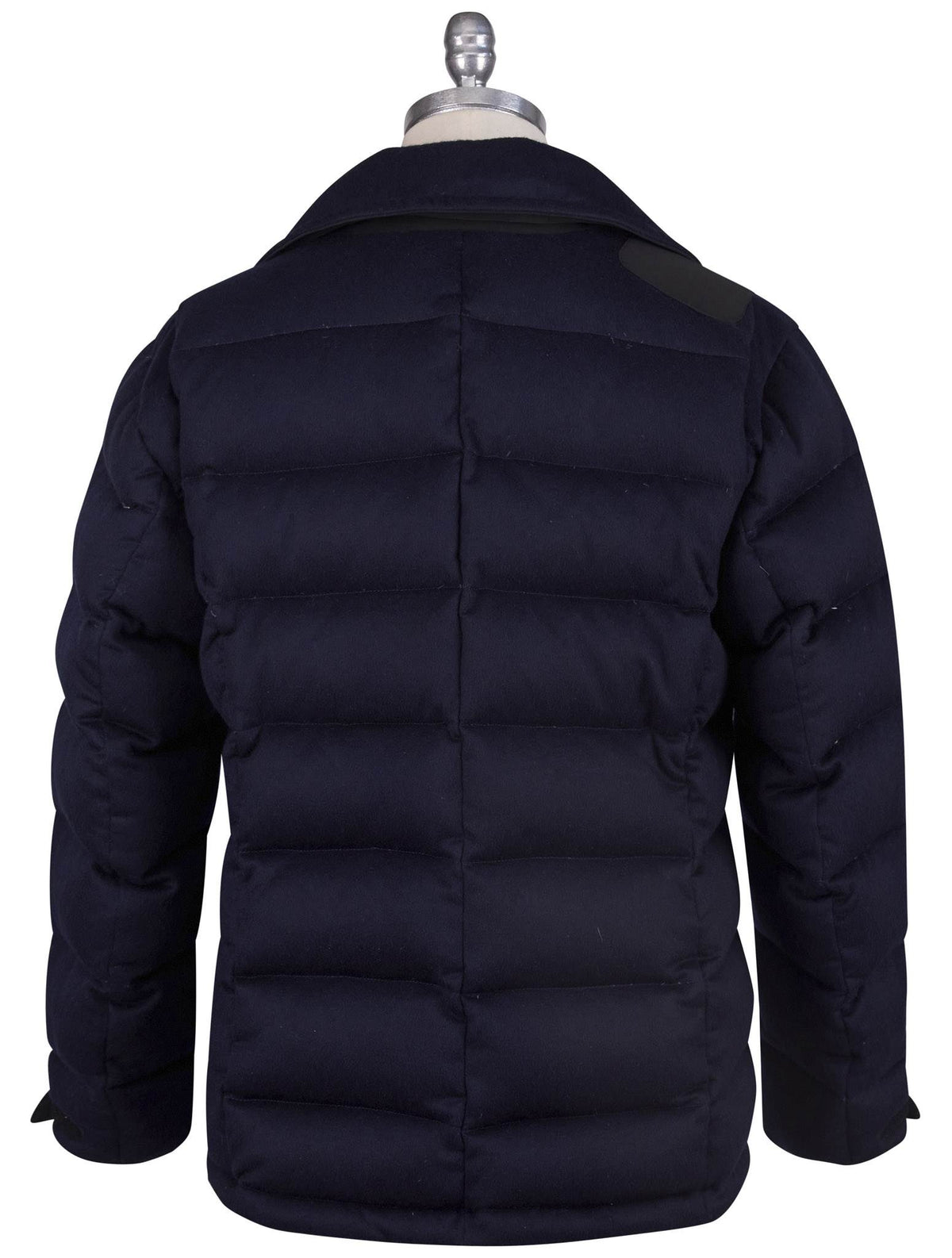 Kiton Blue Cashmere Coat