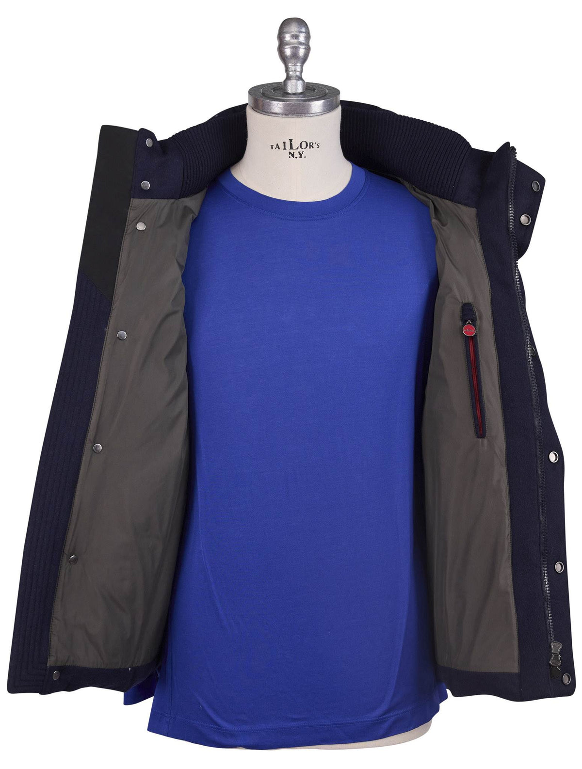 Kiton Blue Cashmere Vest