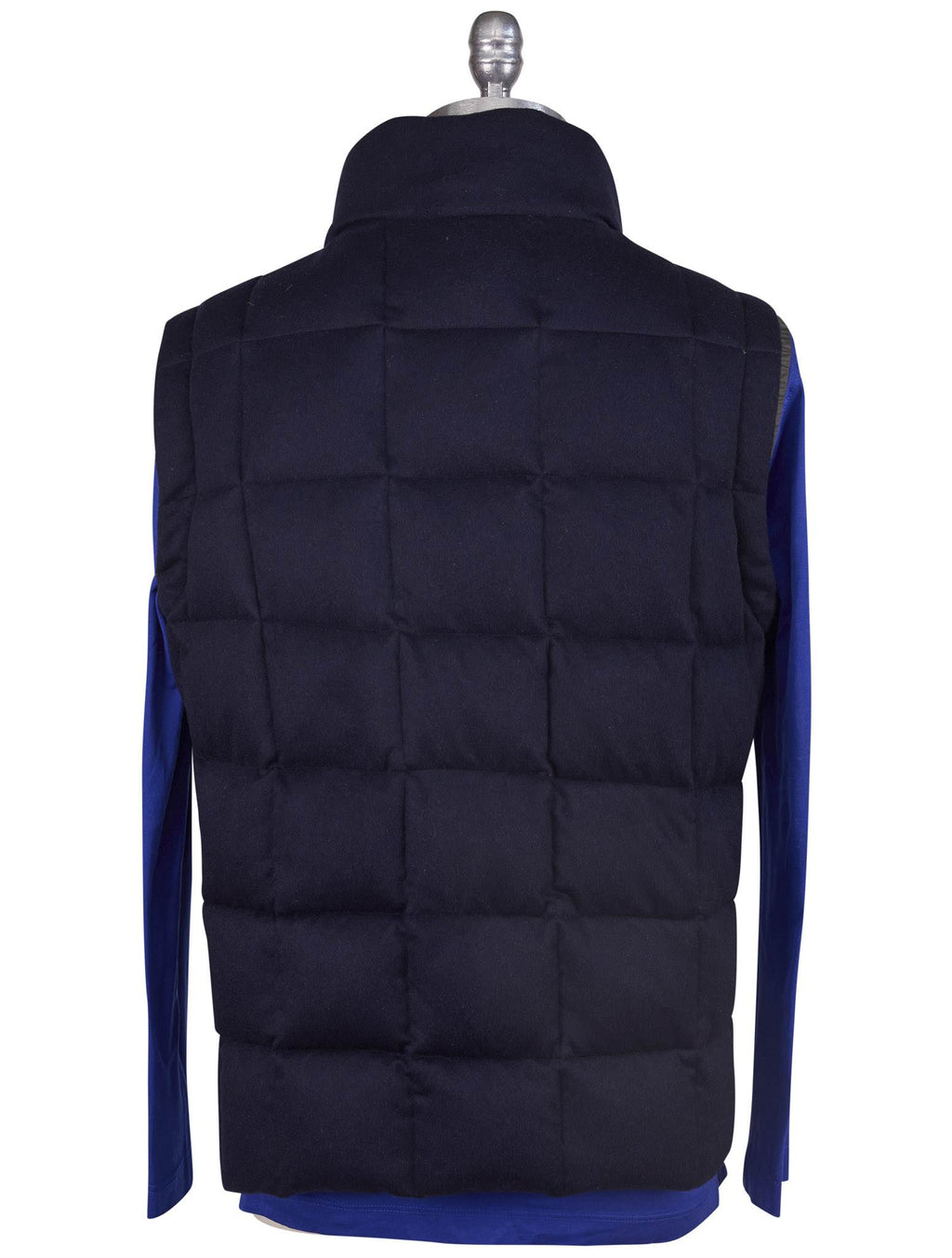 Kiton Blue Cashmere Vest