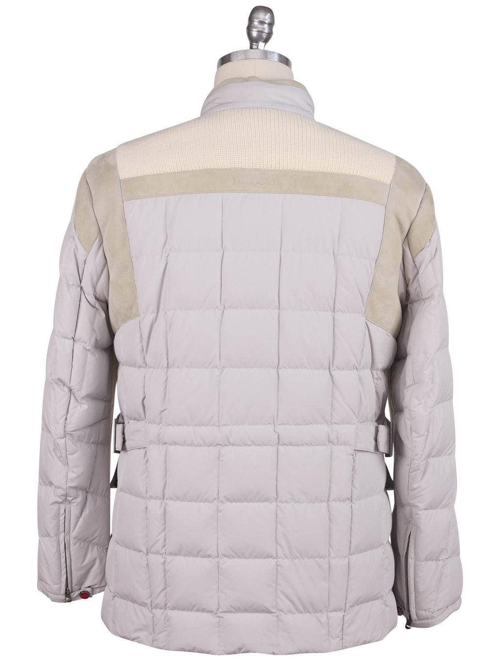 Kiton Multicolor Virgin Wool Pl Coat