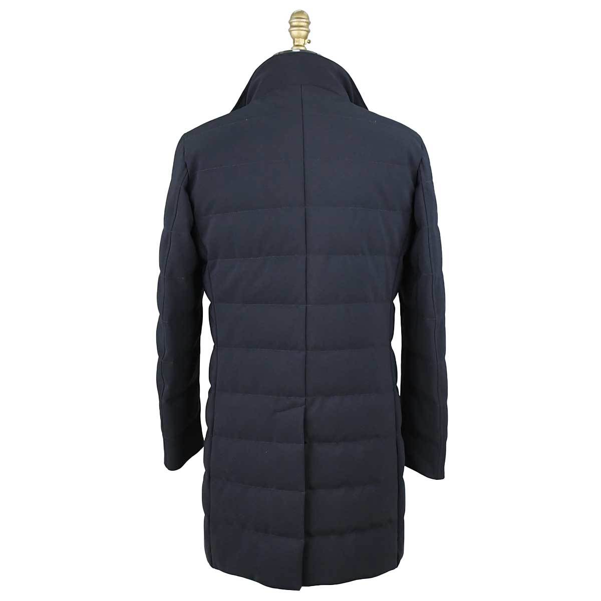 Kiton Blue Pl Pa Ea Overcoat