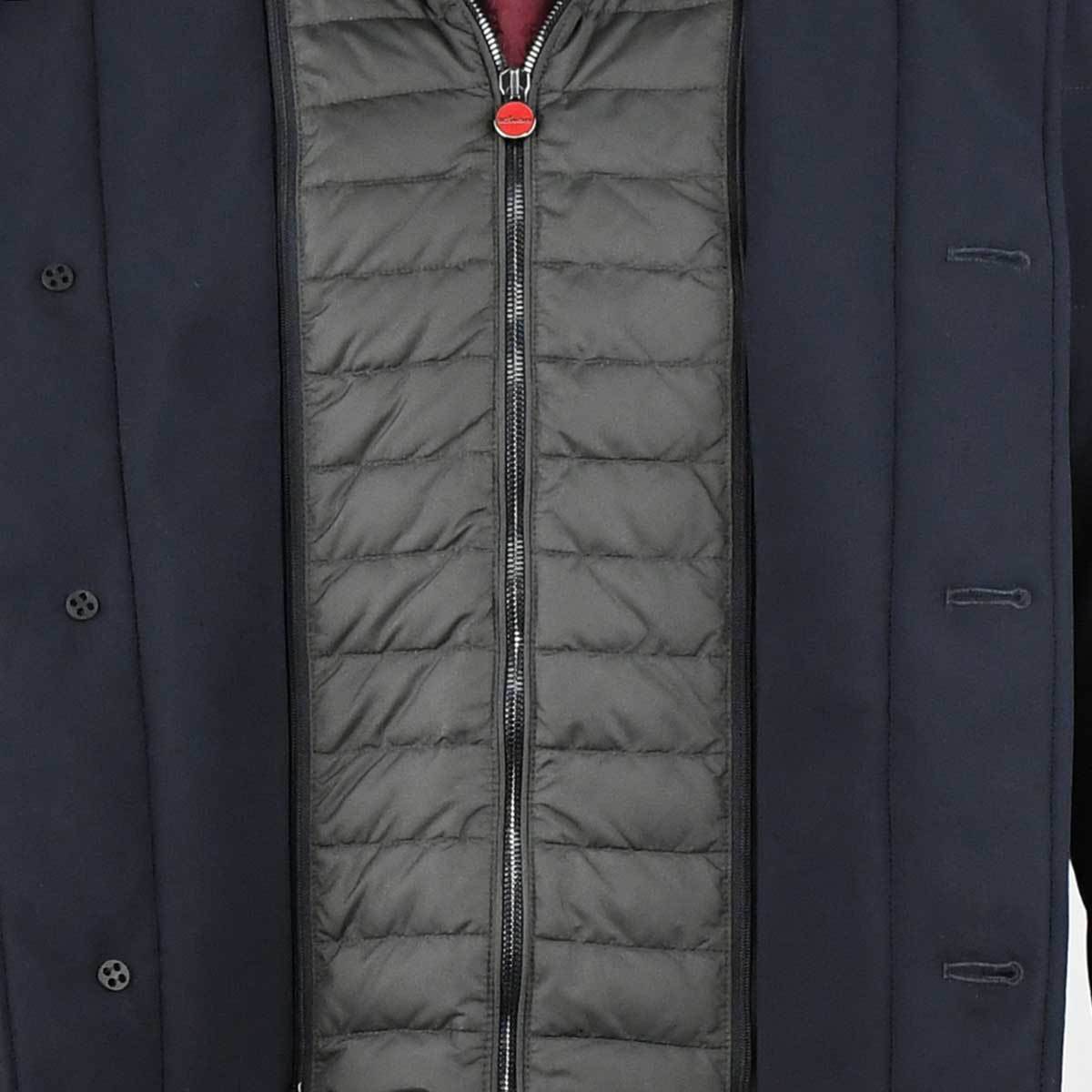 Kiton Blue Pl Pa Ea Overcoat