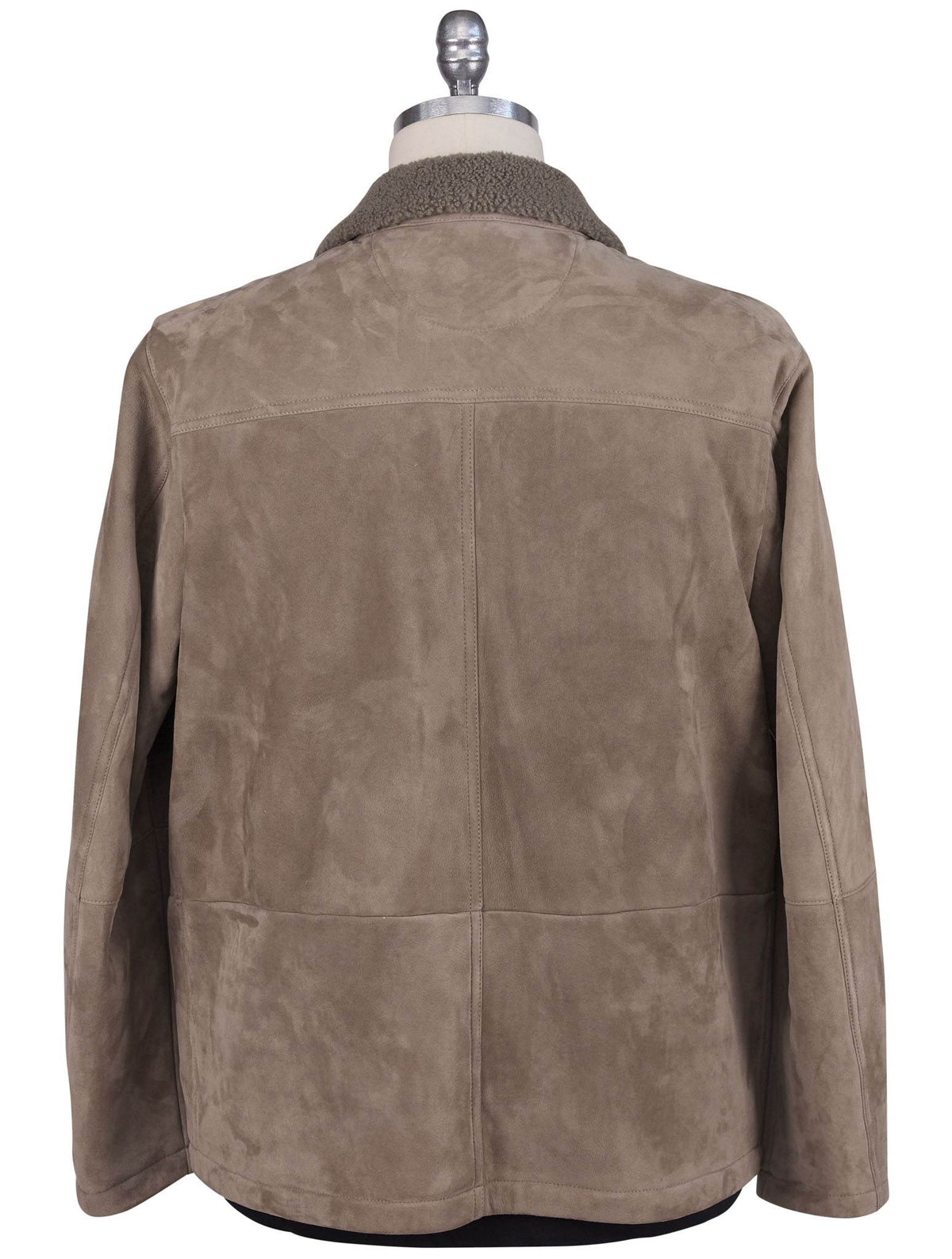 Kiton Beige Shearling Coat