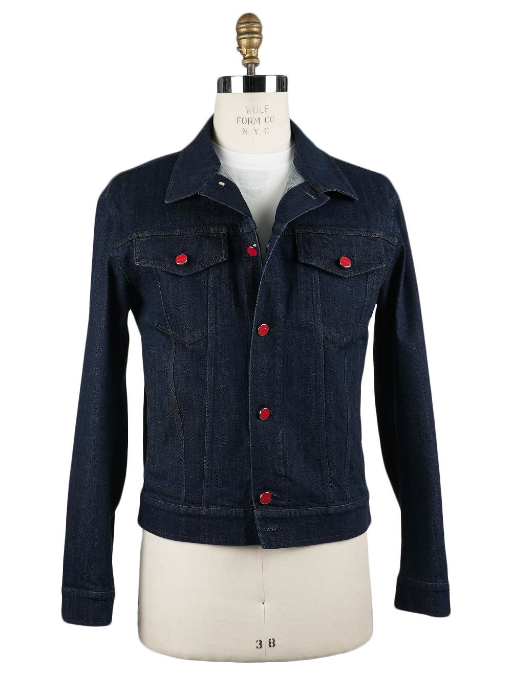 Kiton Kiton Denim Cotton Ea Coat Denim 000
