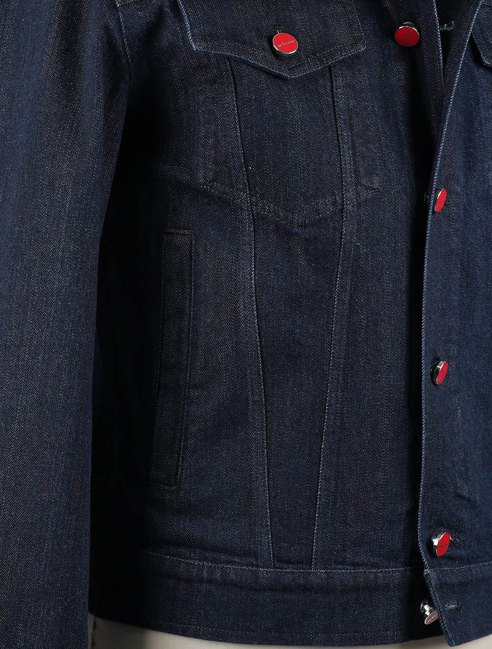 Kiton Denim Cotton Ea Coat
