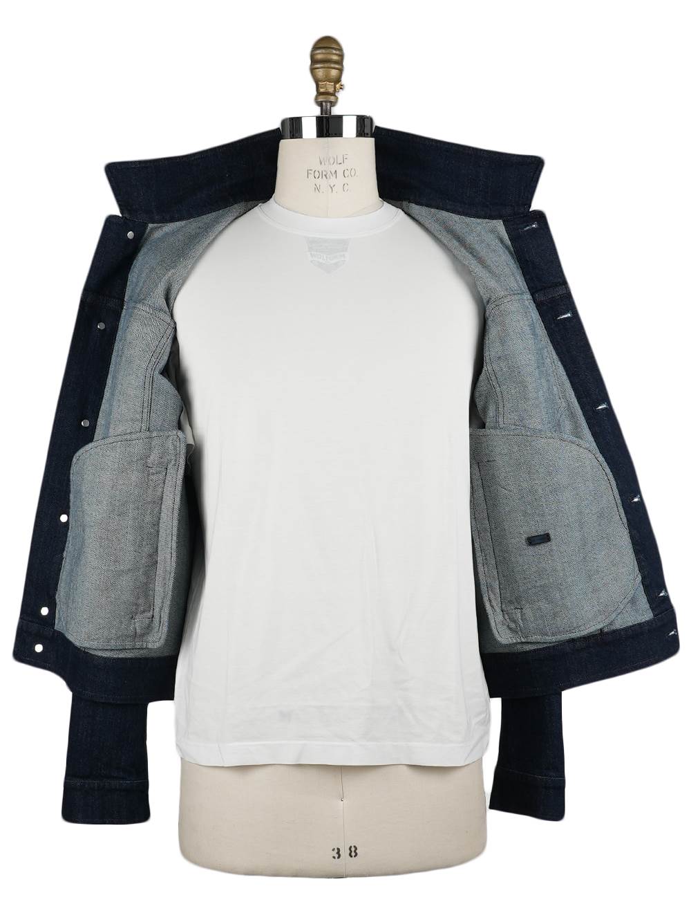 Kiton Denim Cotton Ea Coat