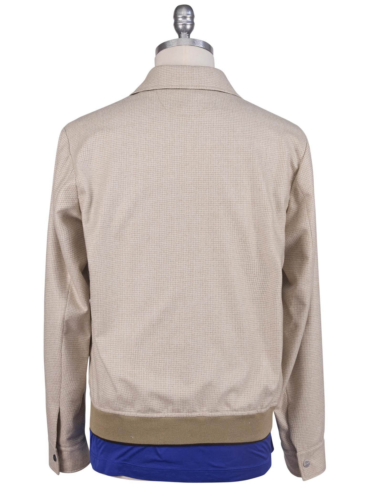 Kiton Beige Wool Coat