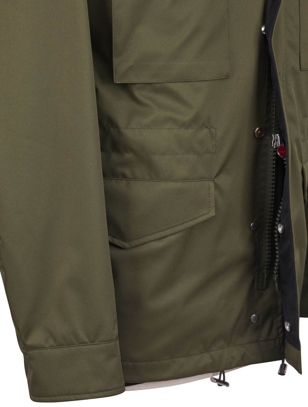 Kiton Green Pl Coat