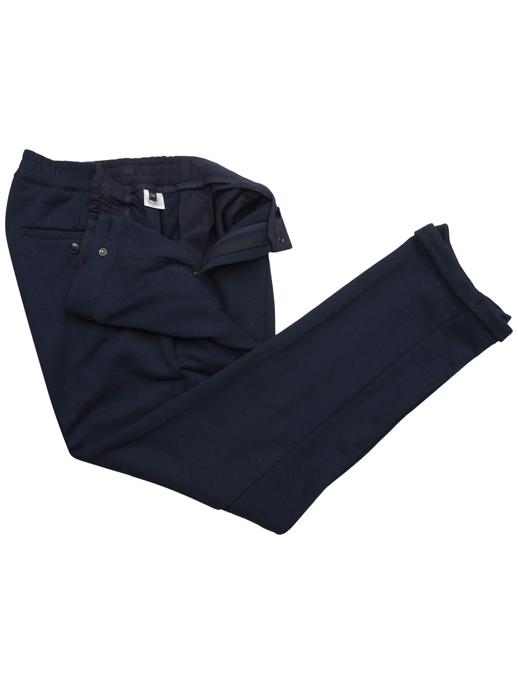 Kiton Kiton Blue Cotton Pl Pants Blue 001