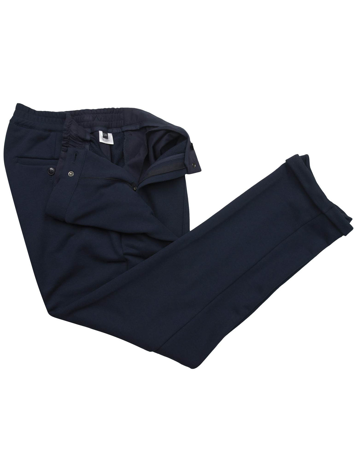 Kiton Kiton Blue Cotton Pl Pants Blue 001