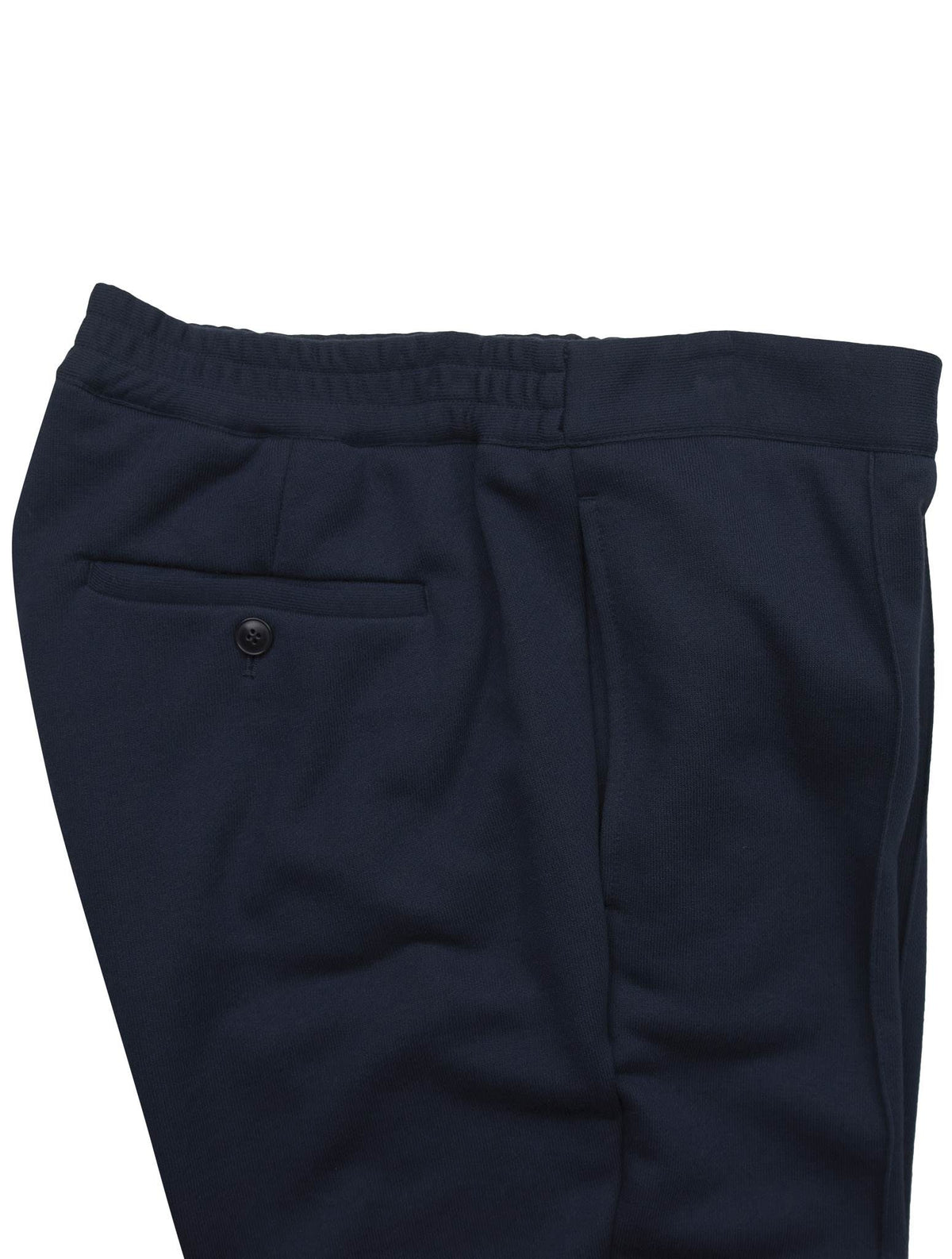 Kiton Blue Cotton Pl Pants
