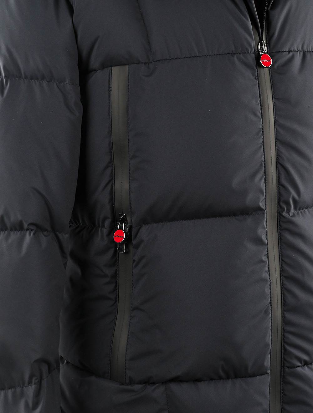 Kiton Blue navy Pa Pu Coat