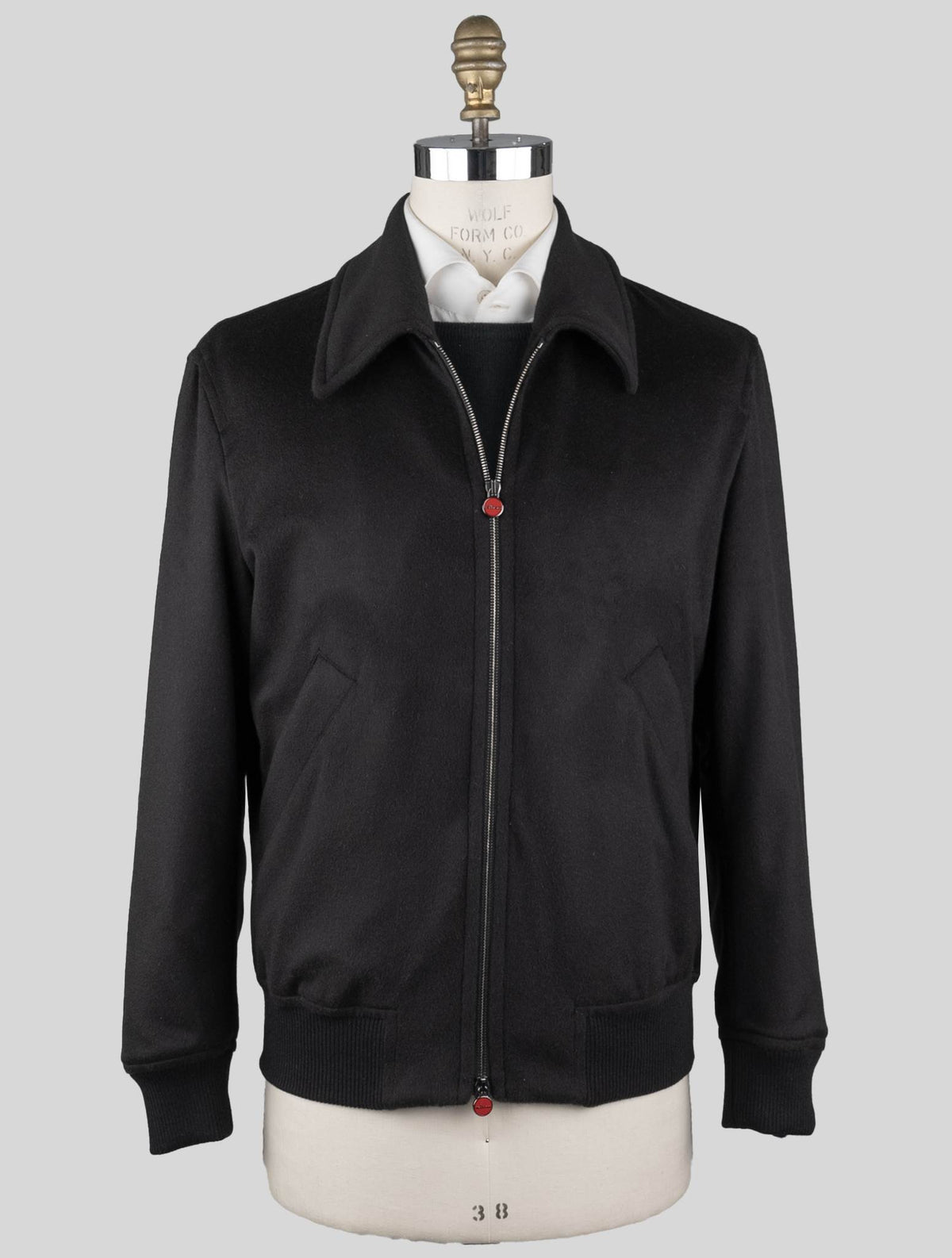 Kiton Kiton Dark Gray Vicuna Perù Coat Dark Gray 000