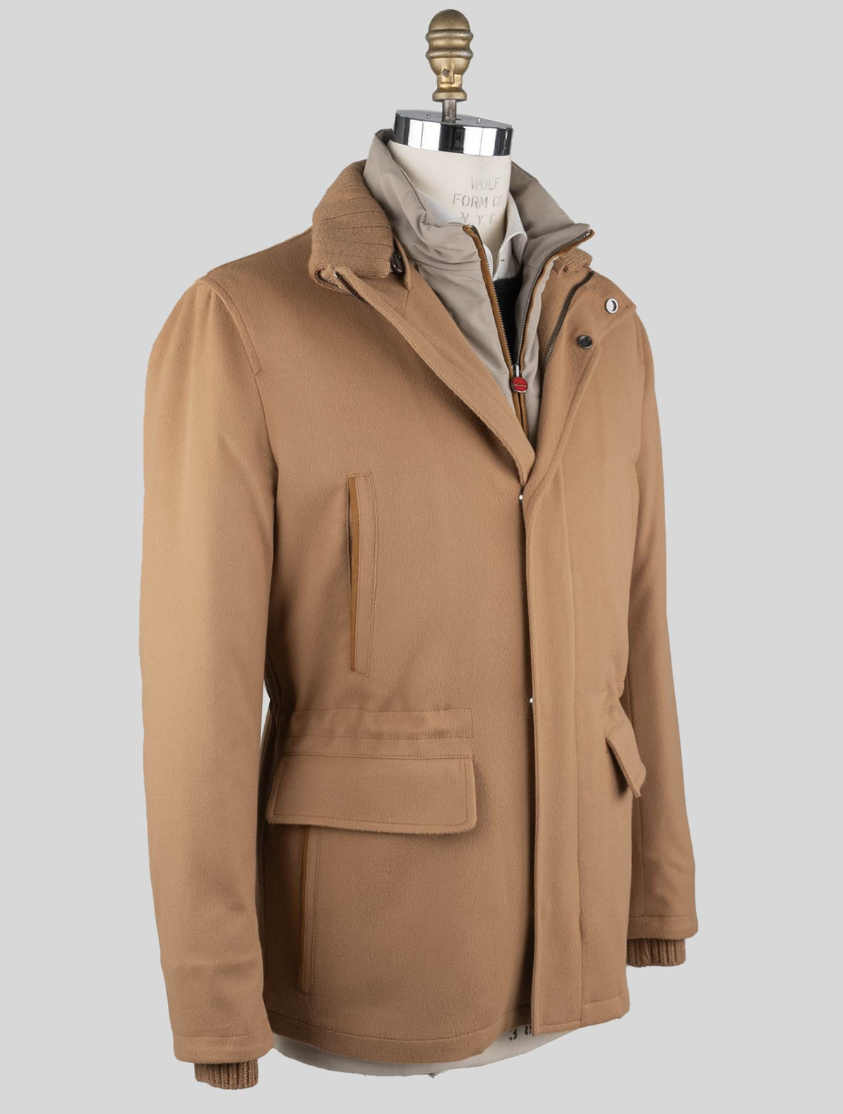 Kiton Kiton Beige Vicuna Perù Coat Beige 001