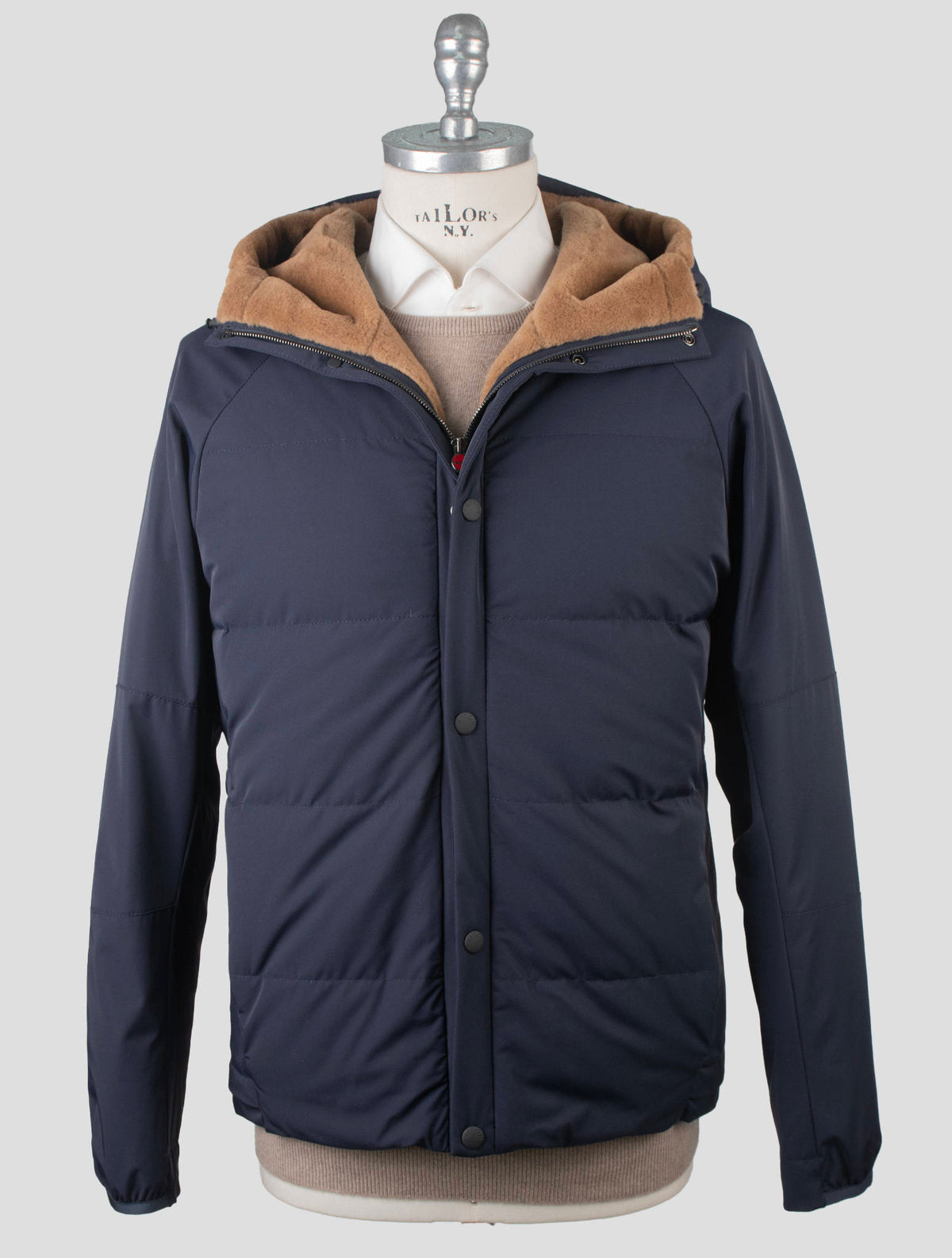 Kiton Pa Ea Virgin Wool Silk Coat