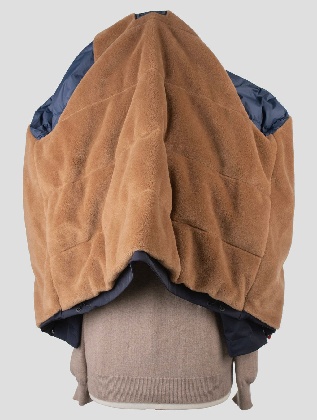 Kiton Pa Ea Virgin Wool Silk Coat