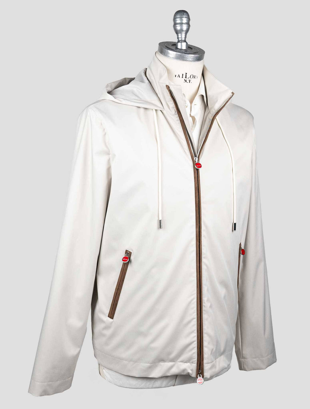Kiton Kiton Beige Pl Coat Beige 001