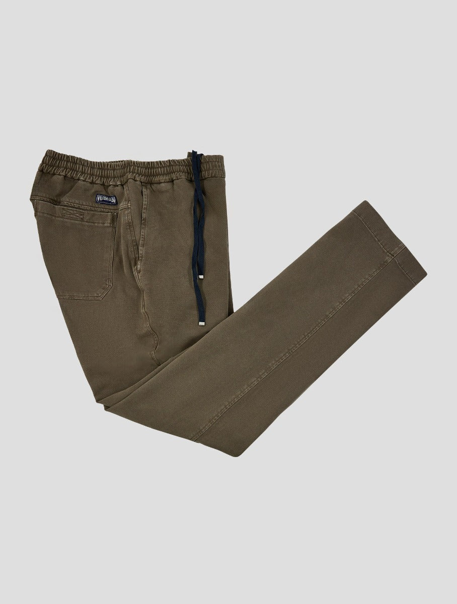 Vilebrequin Dark Green Cotton Ea Pants